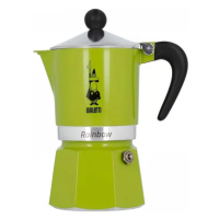 Bialetti Rainbow 3 zelená moka konvice