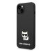 Karl Lagerfeld KLHCP14MSLCTBK hard silikonové pouzdro iPhone 14 PLUS 6.7" black Silicone Choupet