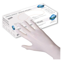 Unigloves White Pearl nitrilové jednorázové bílé vyšetřovací rukavice S (6-7), 100ks