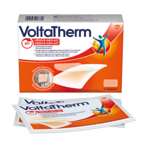 VoltaTherm hřejivá náplast na úlevu od bolesti zad 5ks