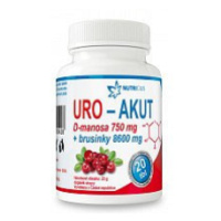 Uro-akut Manosa 750mg+brusinky 8600mg Tbl.20