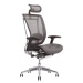 Kancelářská ergonomická židle Office Pro LACERTA — více barev, nosnost 150 kg Antracit