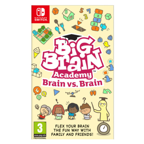 Big Brain Acasemy: Brain vs Brain NINTENDO