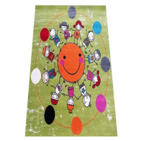 Dětský kusový koberec Děti 400 × 400 cm