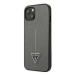 Guess GUHCP14SPSATLG hard silikonové pouzdro iPhone 14 6.1" silver Saffiano Triangle Logo