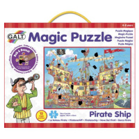 Magické puzzle - pirátská loď 2