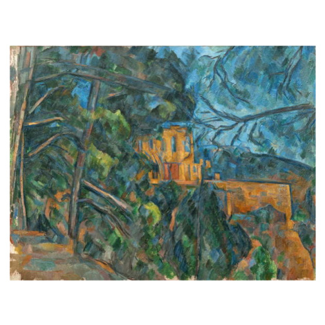 Obrazová reprodukce Chateau Noir, 1900-04, Paul Cezanne, 40 × 30 cm