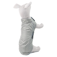 Vsepropejska Icy zimní bunda pro psa s reflexními prvky Barva: Šedá, Délka zad (cm): 40, Obvod h