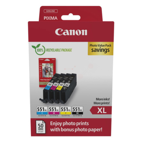 CANON CLI-551-XL - originální