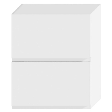Kuchyňská skříňka Livia W60GRF/2 bílý puntík mat BAUMAX
