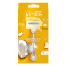 Gillette Venus Platinum ComfortGlide Coconut dámský holicí strojek + 1 hlavice