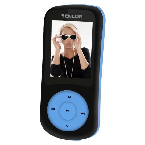 Sencor SFP 5870 BBU MP3/MP4 přehrávač 8 GB s FM rádiem