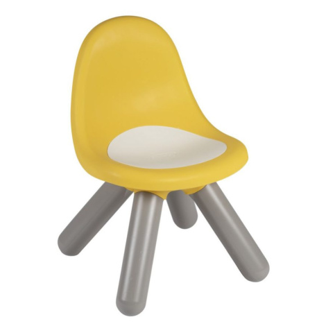 Smoby Dětská židlička žlutá