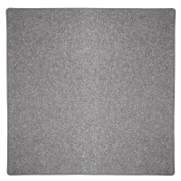 Vopi koberce Kusový koberec Wellington šedý čtverec - 60x60 cm
