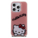 Zadní kryt Hello Kitty IML Daydreaming Logo pro Apple iPhone 15 Pro, růžová