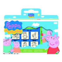 Razítka v kufru Peppa Pig 7 ks