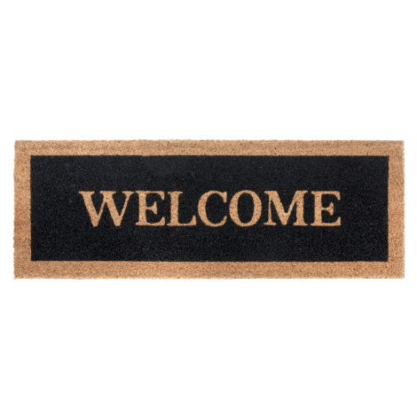 Hanse Home, Rohožka Welcome 105679 - na ven i na doma, 27x70, černá, chodba / předsíň