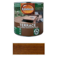 XYLADECOR Terrace - protiskluzová tenkovrstvá lazura na dřevěné terasy 2.5 l Týk