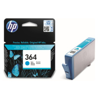 HP 364 Cyan Ink Cartridge Azurová