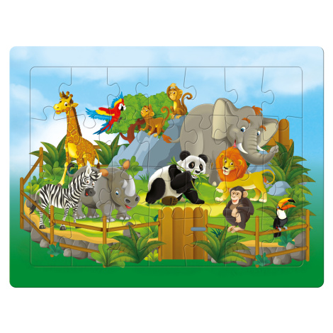 Playtive Puzzle, 2 kusy (zoo / jízdárna)