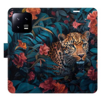 iSaprio Flip pouzdro Flower Jaguar 02 pro Xiaomi 13