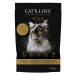 CAT'S LOVE granule Senior kachna 400 g