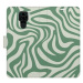 iSaprio Flip pouzdro Zebra Green 02 pro Xiaomi Redmi Note 9