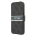 Pouzdro Guess GUBKP13S4GDGR iPhone 13 mini 5,4" grey book 4G Stripe (GUBKP13S4GDGR)