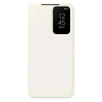 Pouzdro Samsung Galaxy S23 cream Smart View Wallet Case (EF-ZS911CUEGWW)