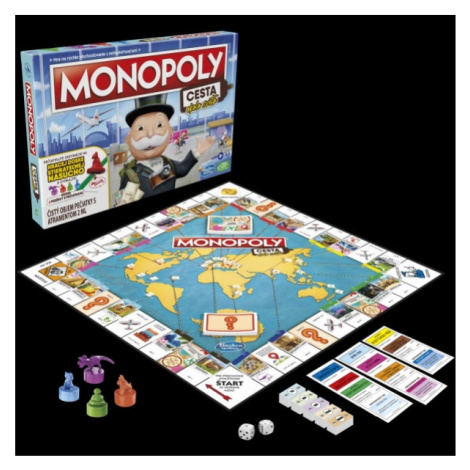 MONOPOLY CESTA KOLEM SVĚTA SK VERZE Hasbro