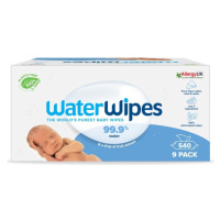 WaterWipes Dětské vlhčené ubrousky 100% bioodbouratelné 9x60ks