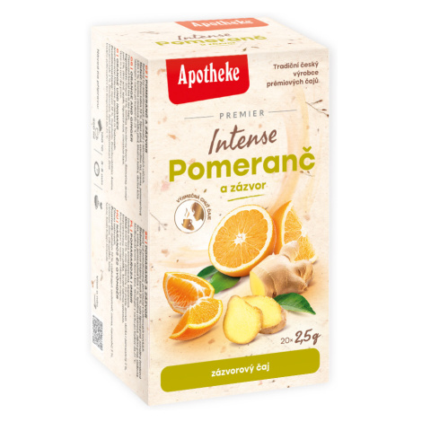 Apotheke Pomeranč a zázvor porcovaný čaj 20x2,5 g