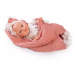 Antonio Juan 14258 BIMBA - mrkací panenka miminko se zvuky a měkkým látkovým tělem - 37 cm