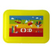 Mac Toys Déčko svačinový box s přihrádkou žlutý