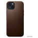 Nomad Modern Leather Case, brown - iPhone 15 Plus (NM01610885) Hnědá