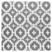 COLOUR CLASH Venkovní běhoun mozaika 140 x 70 cm - šedohnědá