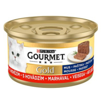 Gourmet Gold paštika hovězí 12 × 85 g
