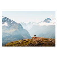 Fotografie Tourists admiring the view from the, Marco Bottigelli, 40 × 26.7 cm