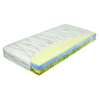 Materasso CAMILLE - komfortní matrace s aromaterapií heřmánku 180 x 200 cm