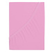 B.E.S. PETROVICE Protěradlo Jersey s elastanem LYCRA 200 × 200 cm, růžové