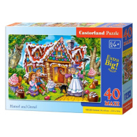 mamido Puzzle 40 dílků MAXI Jeníček a Mařenka