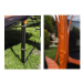 mamido  Zahradní trampolína 244 cm oranžová