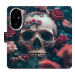 iSaprio Flip pouzdro Skull in Roses 02 pro Honor 200 Pro