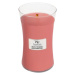 WoodWick Meloun a růžový křišťál, Svíčka oválná váza, 609.5 g
