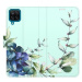 iSaprio flip pouzdro Blue Flowers pro Samsung Galaxy A12