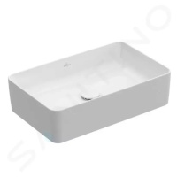 VILLEROY & BOCH Collaro Umyvadlo na desku, 560x360 mm, CeramicPlus, alpská bílá 4A2056R1