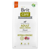 Brit Care Dog Hypoallergenic Adult Small Breed jehněčí s rýží - výhodné balení: 2 x 7 kg