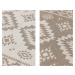 ELLE Decoration koberce Kusový koberec Gemini 106021 Linen z kolekce Elle – na ven i na doma - 1