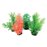 Zolux Vzduchovací kámen s rostlinami mix barev XL 1 ks