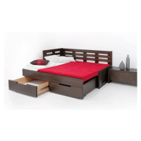 Postel GWdesign Kamila II combi Rozměr: 80x200 cm, Materiál: Wenge, Rozměr postele: Buk